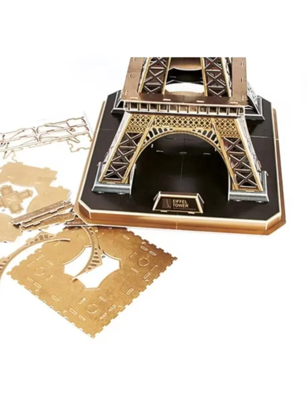 NIB Revell Eiffel Tower LED 3D Puzzle 84 Piece Model Kit